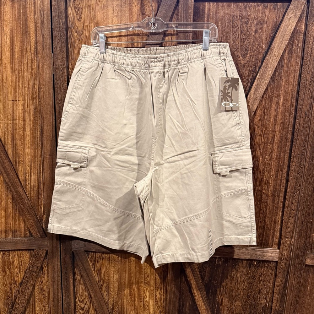 NWT OP Men's Light Tan Cargo Shorts XXL